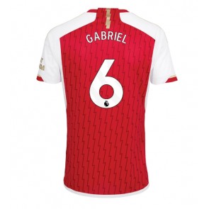 Arsenal Gabriel Magalhaes #6 Domaci Dres 2023-24 Kratak Rukavima